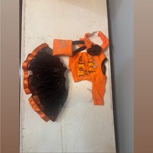 Orange and Black Halloween American Girl Doll Costume